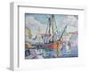 The Port, 1923-Paul Signac-Framed Giclee Print