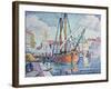 The Port, 1923-Paul Signac-Framed Giclee Print