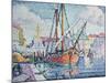 The Port, 1923-Paul Signac-Mounted Giclee Print