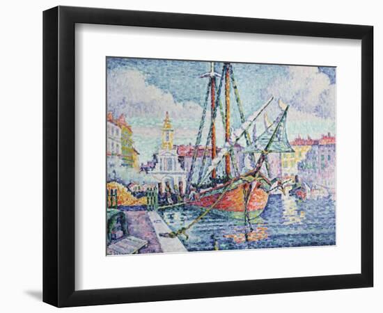 The Port, 1923-Paul Signac-Framed Premium Giclee Print