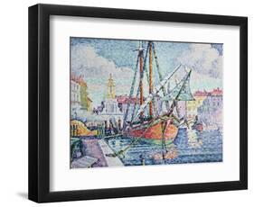 The Port, 1923-Paul Signac-Framed Premium Giclee Print