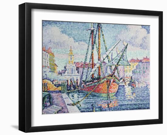 The Port, 1923-Paul Signac-Framed Giclee Print