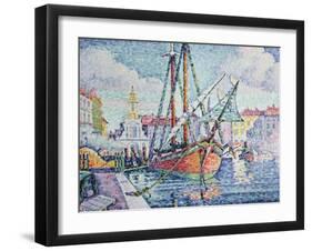 The Port, 1923-Paul Signac-Framed Giclee Print