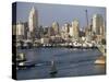 The Port, Alexandria, Egypt, North Africa, Africa-Ken Gillham-Stretched Canvas