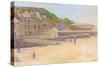 The Port and the Quay at Bessin-Georges Seurat-Stretched Canvas