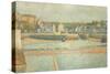 The Port and the Quay at Bessin-Georges Seurat-Stretched Canvas