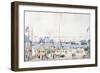 The Port and the Shipyards of Christiansted in Saint Croix in the Virgin Islands-null-Framed Giclee Print