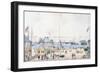 The Port and the Shipyards of Christiansted in Saint Croix in the Virgin Islands-null-Framed Giclee Print