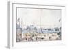 The Port and the Shipyards of Christiansted in Saint Croix in the Virgin Islands-null-Framed Giclee Print