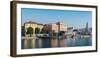 The port area of Pallanzo, Lake Maggiore, Piedmont, Italian Lakes, Italy, Europe-Alexandre Rotenberg-Framed Photographic Print