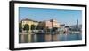 The port area of Pallanzo, Lake Maggiore, Piedmont, Italian Lakes, Italy, Europe-Alexandre Rotenberg-Framed Photographic Print