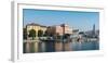 The port area of Pallanzo, Lake Maggiore, Piedmont, Italian Lakes, Italy, Europe-Alexandre Rotenberg-Framed Photographic Print