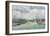 The Port at Charenton-Jean-Baptiste-Armand Guillaumin-Framed Giclee Print