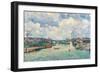The Port at Charenton-Jean-Baptiste-Armand Guillaumin-Framed Giclee Print