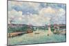 The Port at Charenton-Jean-Baptiste-Armand Guillaumin-Mounted Giclee Print