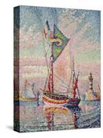 The Port at Concarneau-Paul Signac-Stretched Canvas