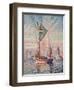 The Port at Concarneau-Paul Signac-Framed Premium Giclee Print