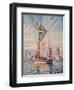 The Port at Concarneau-Paul Signac-Framed Premium Giclee Print