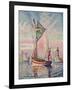 The Port at Concarneau-Paul Signac-Framed Giclee Print