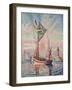 The Port at Concarneau-Paul Signac-Framed Giclee Print