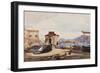 The Port at Gaeta-Giacinto Gigante-Framed Giclee Print