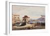 The Port at Gaeta-Giacinto Gigante-Framed Giclee Print