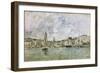 The Port at Honfleur, 1896-Eugène Boudin-Framed Giclee Print