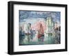 The Port at La Rochelle, 1921-Paul Signac-Framed Giclee Print