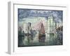 The Port at La Rochelle-Paul Signac-Framed Art Print