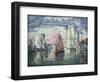 The Port at La Rochelle-Paul Signac-Framed Art Print