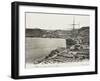 The Port at Oran, Algeria Close to the Harbour Mole-null-Framed Photographic Print