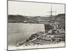 The Port at Oran, Algeria Close to the Harbour Mole-null-Mounted Photographic Print