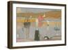 The Port at Saint-Briac, 1887-Emile Bernard-Framed Giclee Print