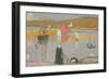 The Port at Saint-Briac, 1887-Emile Bernard-Framed Giclee Print