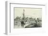 The Port at Touques-Claude Monet-Framed Premium Giclee Print