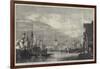 The Port, Bergen, Norway-George Henry Andrews-Framed Giclee Print