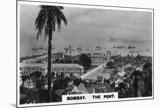 The Port, Bombay, India, C1925-null-Mounted Giclee Print