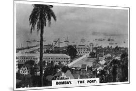 The Port, Bombay, India, C1925-null-Mounted Giclee Print