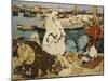 The Port of Algiers, 1924-Leon Cauvy-Mounted Giclee Print