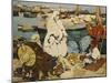 The Port of Algiers, 1924-Leon Cauvy-Mounted Giclee Print