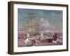 The Port of Algiers, circa 1900-Leon Cauvy-Framed Giclee Print