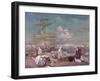 The Port of Algiers, circa 1900-Leon Cauvy-Framed Giclee Print