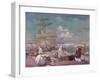 The Port of Algiers, circa 1900-Leon Cauvy-Framed Giclee Print