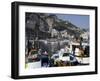 The Port of Amalfi, Costiera Amalfitana, UNESCO World Heritage Site, Campania, Italy, Europe-Oliviero Olivieri-Framed Photographic Print
