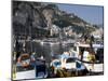 The Port of Amalfi, Costiera Amalfitana, UNESCO World Heritage Site, Campania, Italy, Europe-Oliviero Olivieri-Mounted Photographic Print