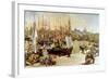 The Port of Bordeaux, 1871-Edouard Manet-Framed Giclee Print