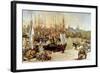 The Port of Bordeaux, 1871-Edouard Manet-Framed Giclee Print