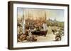 The Port of Bordeaux, 1871-Edouard Manet-Framed Giclee Print