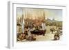 The Port of Bordeaux, 1871-Edouard Manet-Framed Giclee Print