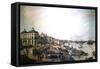 The Port of Bordeaux, France, 1804-Pierre I Lacour-Framed Stretched Canvas